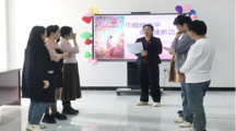 巾帼绽芳华 奋进建新功——机电，建筑，信息三学院联合主题党日活动