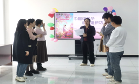 巾帼绽芳华 奋进建新功——机电，建筑，信息三学院联合主题党日活动