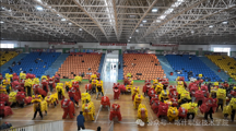 5123导航师生参与央视春晚展现龙狮风采