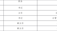 系部领导